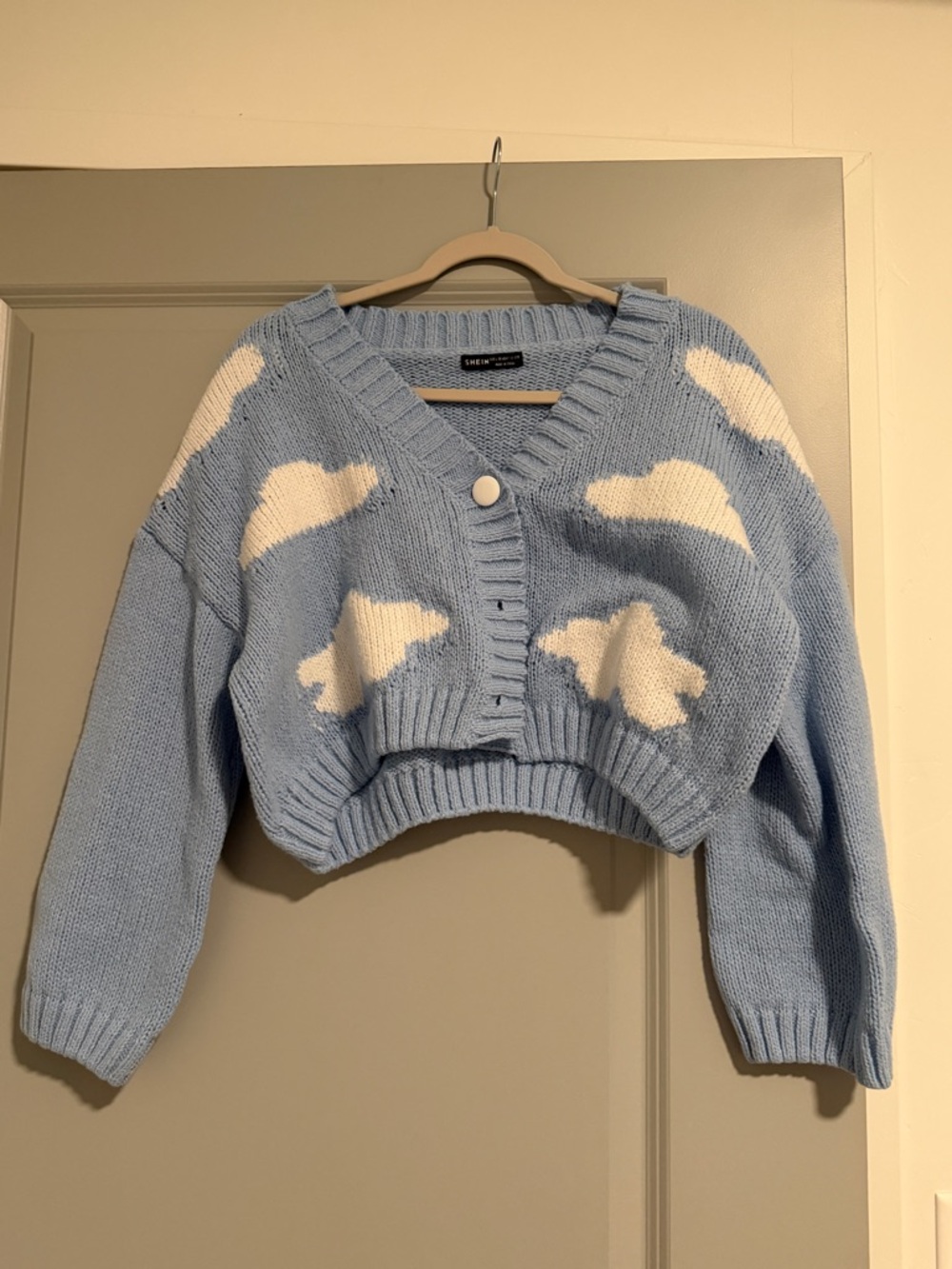 Light Blue Cloud Cardigan